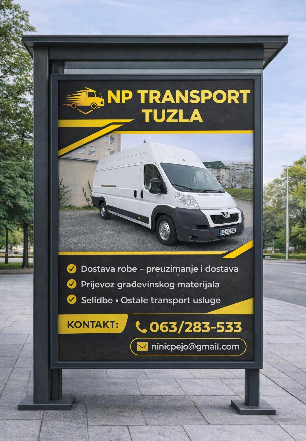 Nudim usluge prijevoza i selidbi - Slika 1