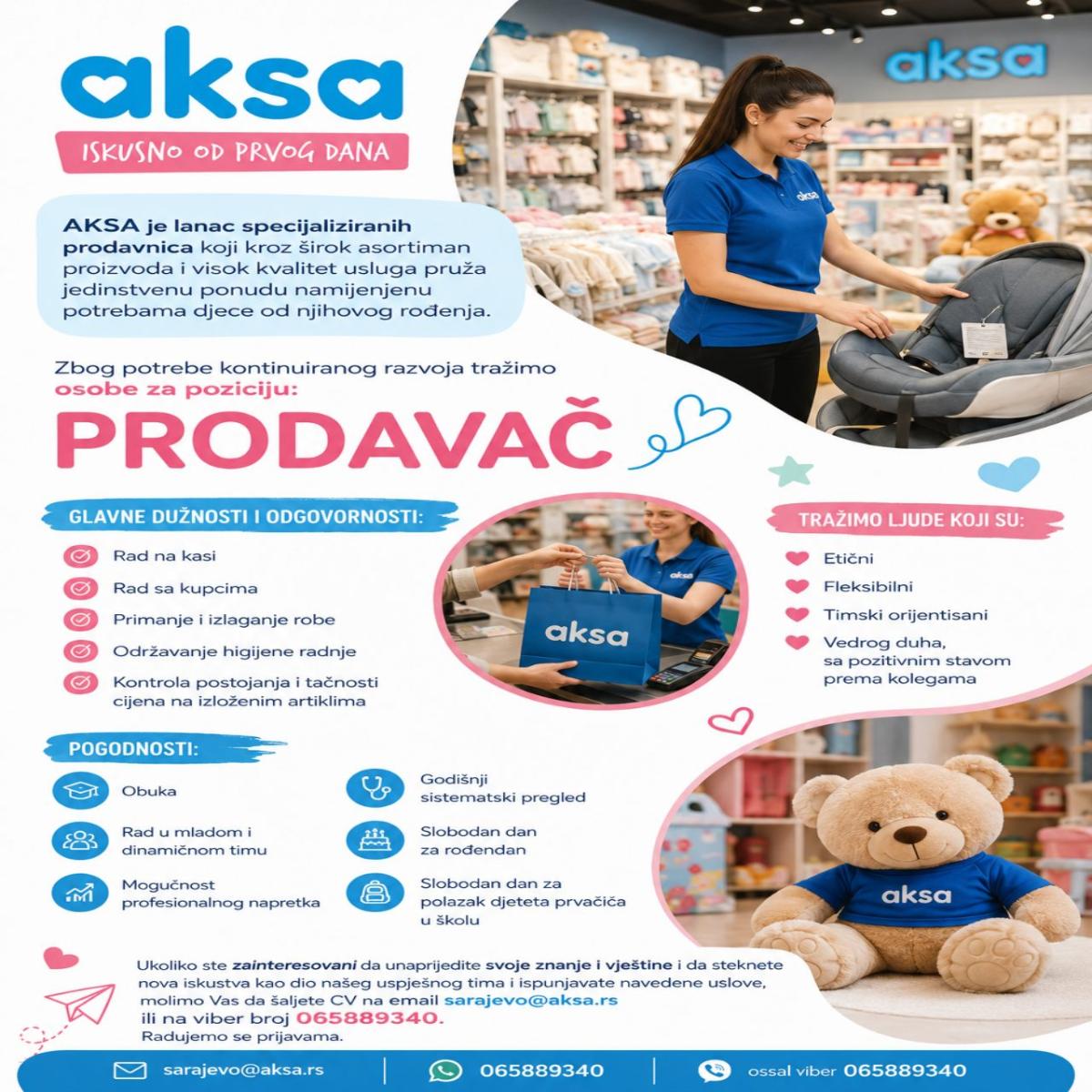 Potreban trgovac u Sarajevu - Slika 1