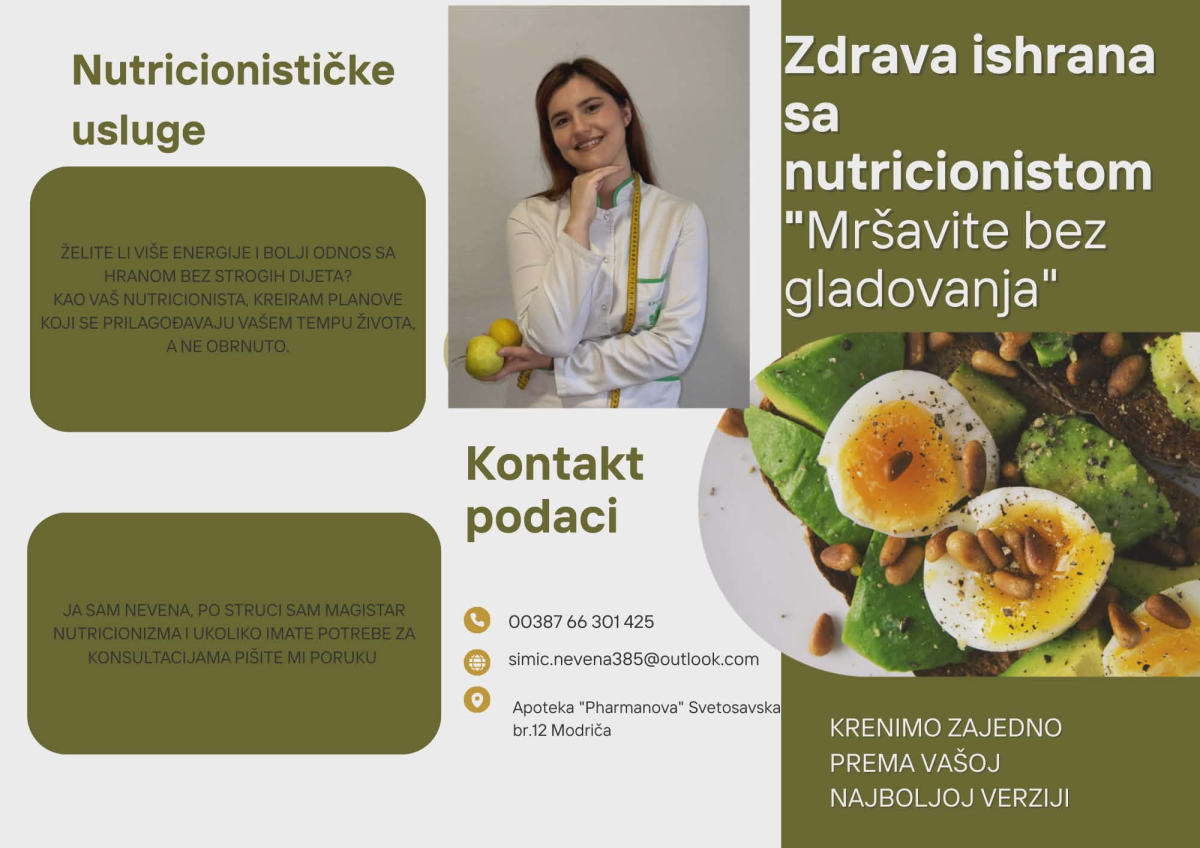 Nutricionista-savjetnik za ishranu - Slika 1
